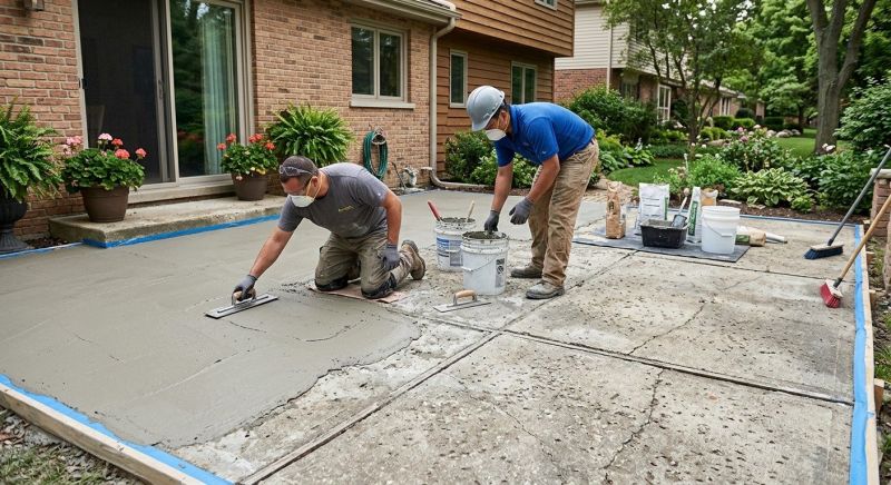 Concrete Resurfacing in Des Moines, IA